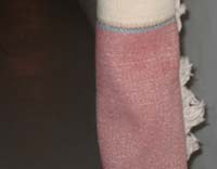 gammal rosa matta